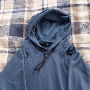 Men's Casual Blue Hoodie